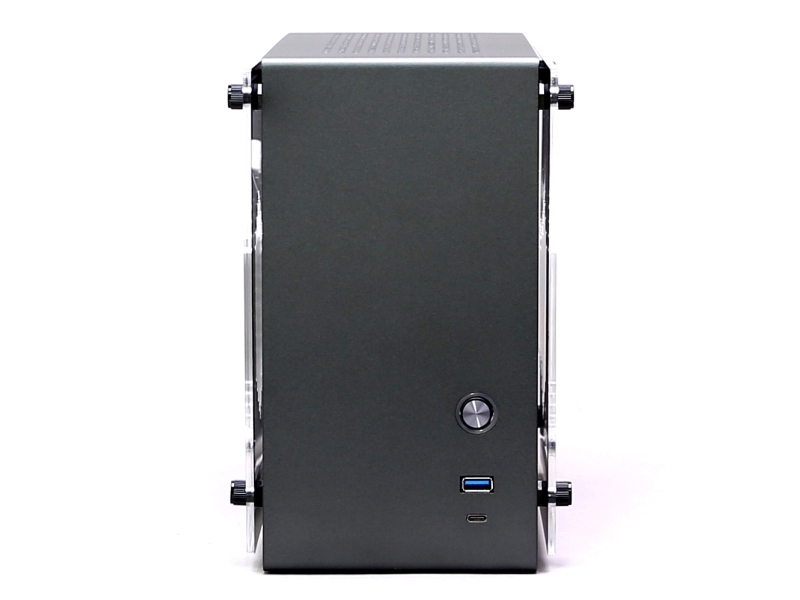 Zalman M2 Mini Gray, Mini Tower, Pc, Grau, Mini-Itx, Acryl, Aluminium, Stahl, Gaming