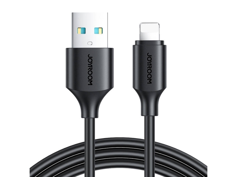 Cable To Usb-A / Lightning / 2.4A / 0.25M Joyroom S-Ul012a9 (Black)
