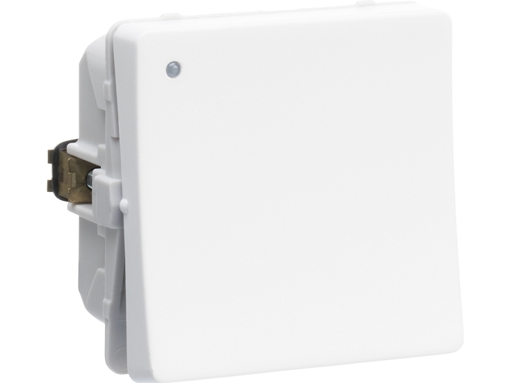 LK FUGA® Afbryder korrespondance med LED lys, 16A 250V - Hvid