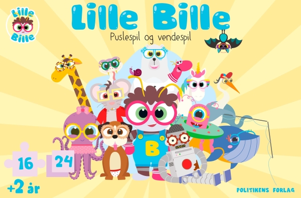 Lille Bille Puslespil Og Vendespil | Lille Bille