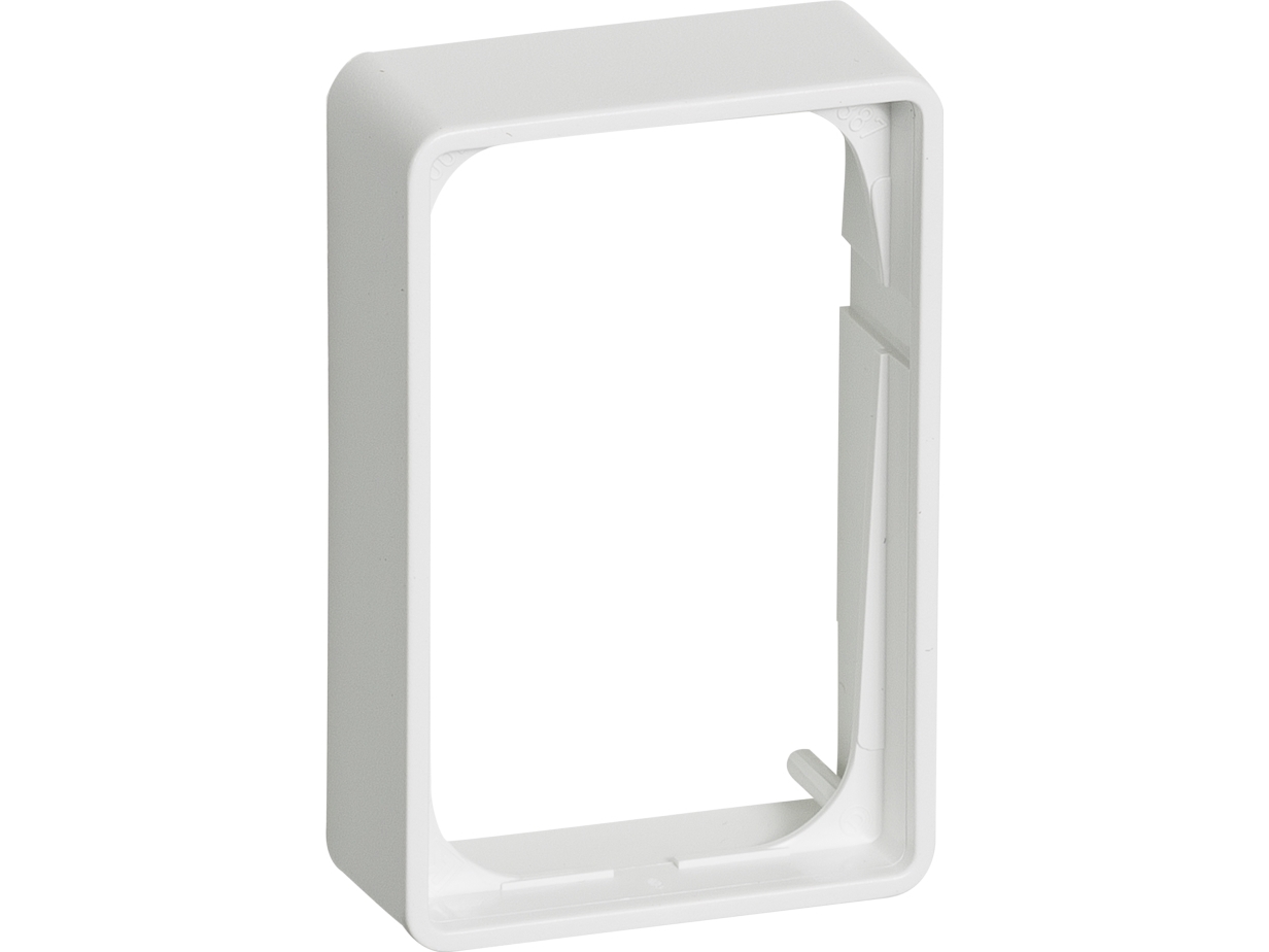 LK FUGA ramme Baseline 50 1,5 modul 21 mm høj, Hvid, AAK500D6817
