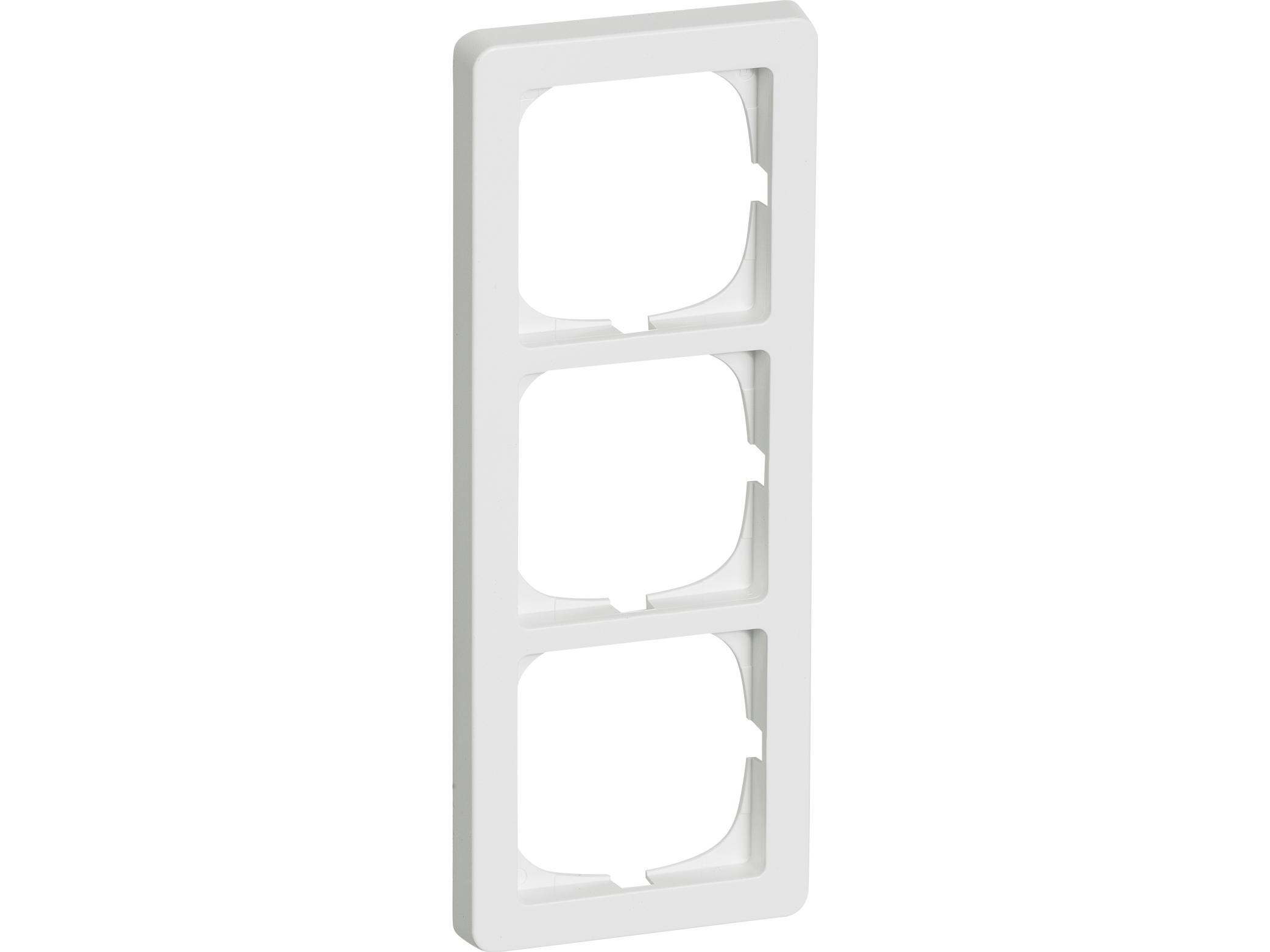 LK FUGA ramme 63 3 modul, Hvid, AAK500D6430