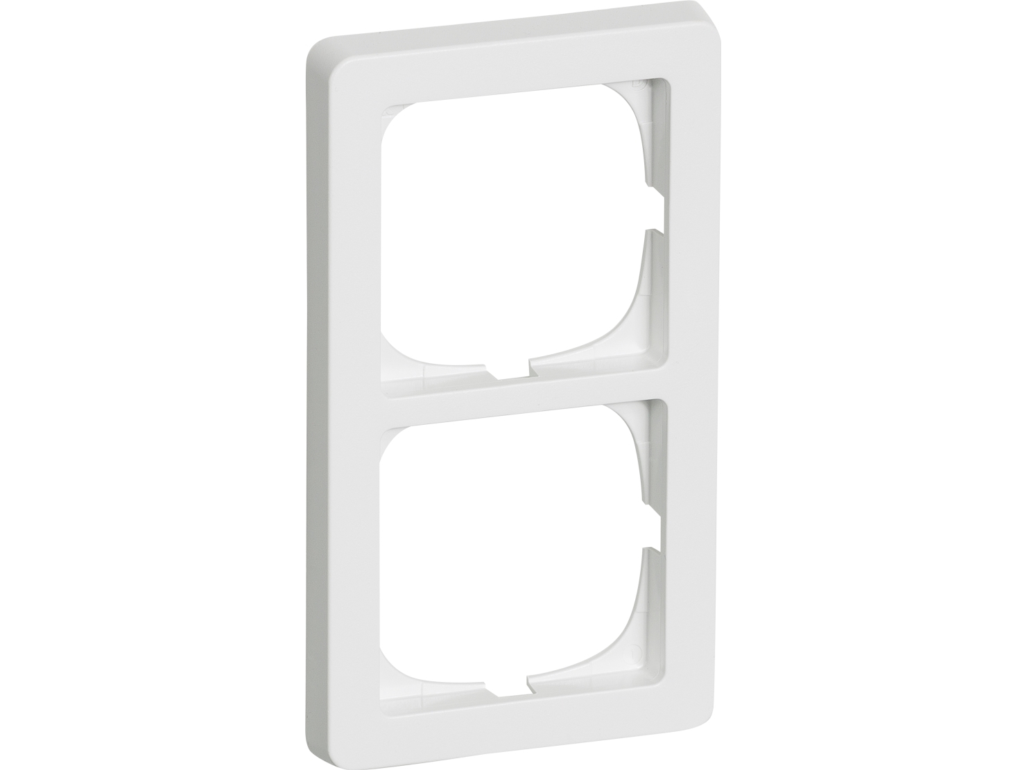LK FUGA ramme 63 2 modul, Hvid, AAK500D6420