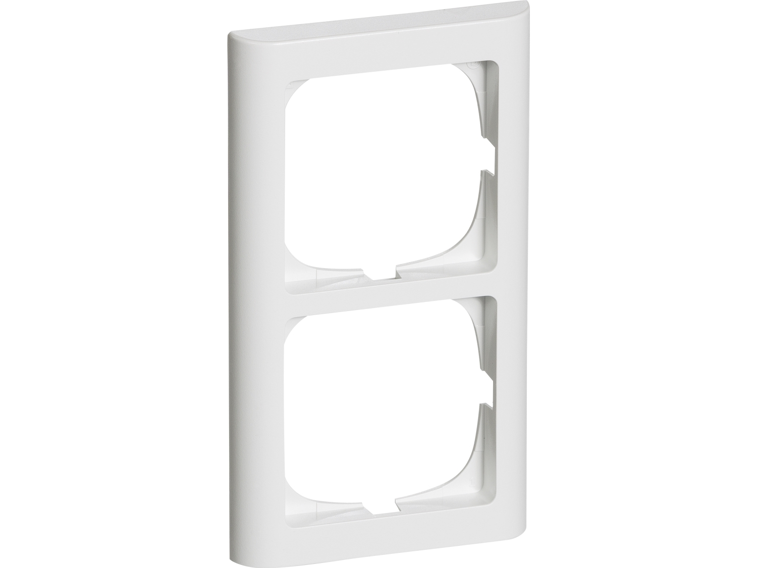 Fuga Ramme 63 Softline 2x1M hvid