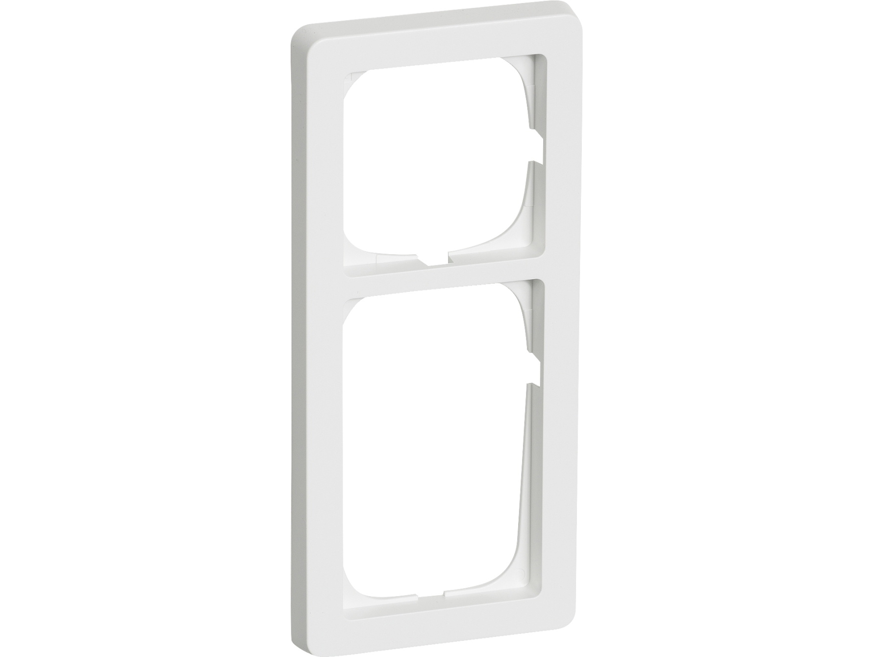 LAURITZ KNUDSEN LK FUGA BASELINE 63 ramme 2½ modul, Hvid- I pose for DIY