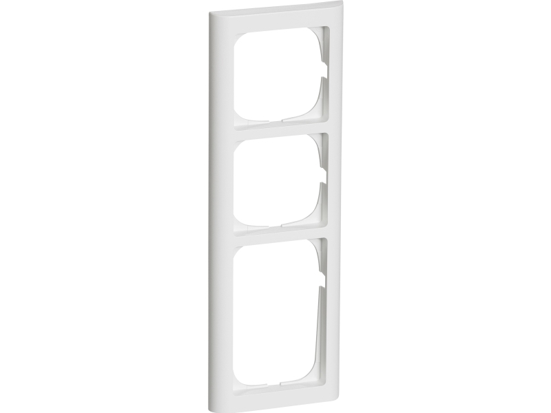 LAURITZ KNUDSEN LK FUGA SOFTLINE 63 ramme 3½ modul, Hvid- I pose for DIY, gl. model