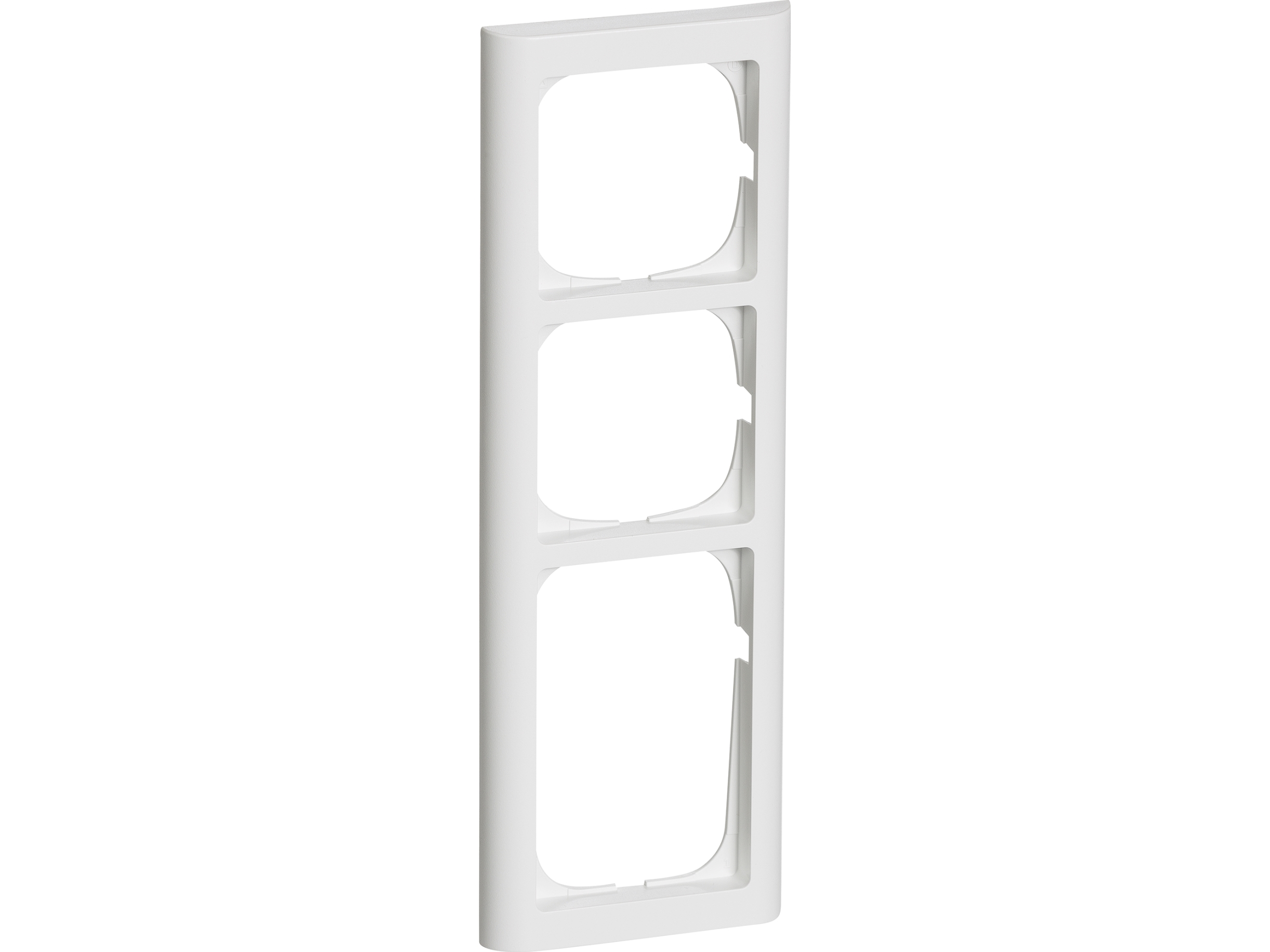 LK FUGA ramme 63 Softline 3,5 modul, Hvid, AAK500D6035