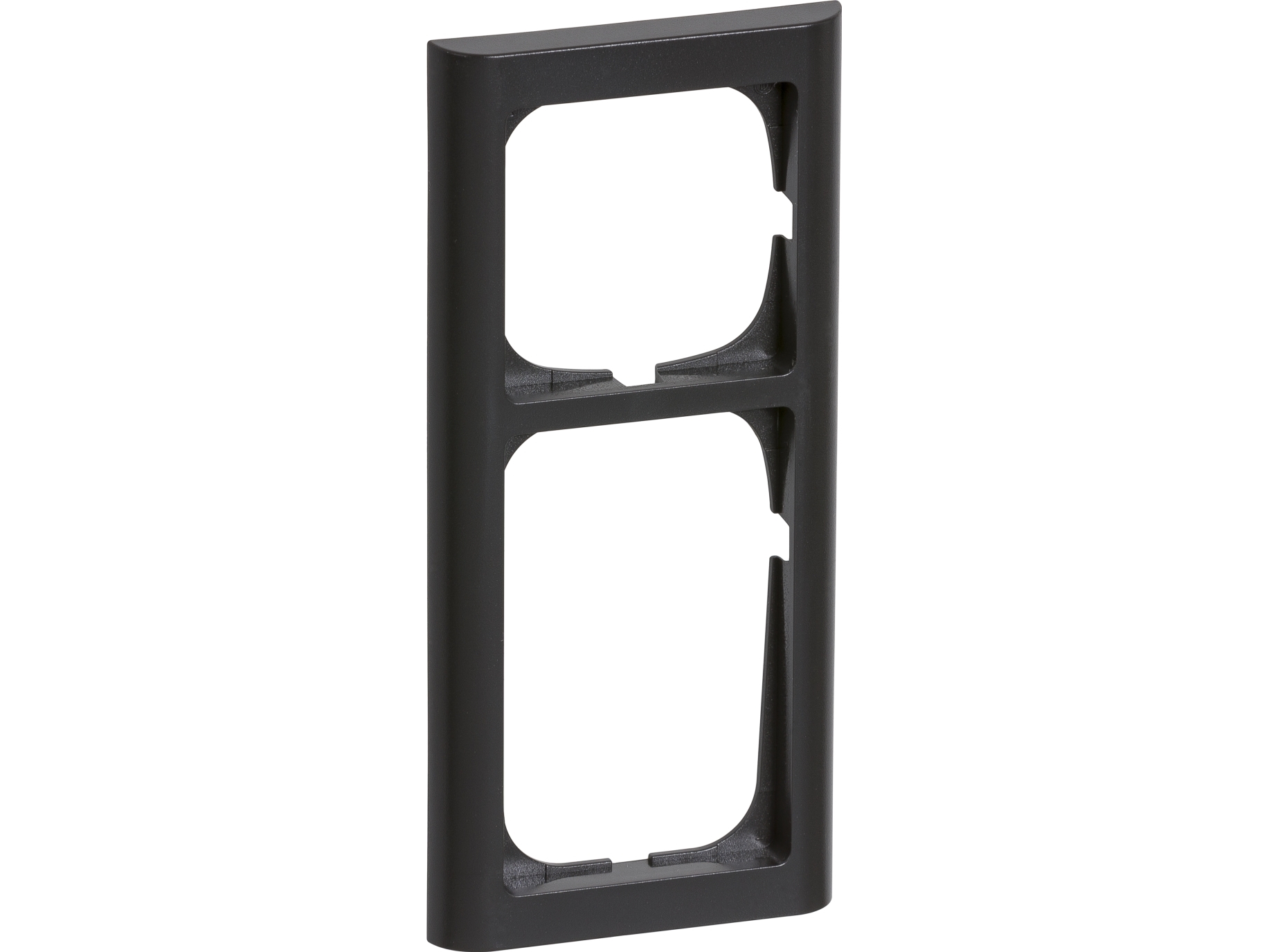 LK FUGA ramme 63 Softline 2,5 modul, Koksgrå, AAK500D8025