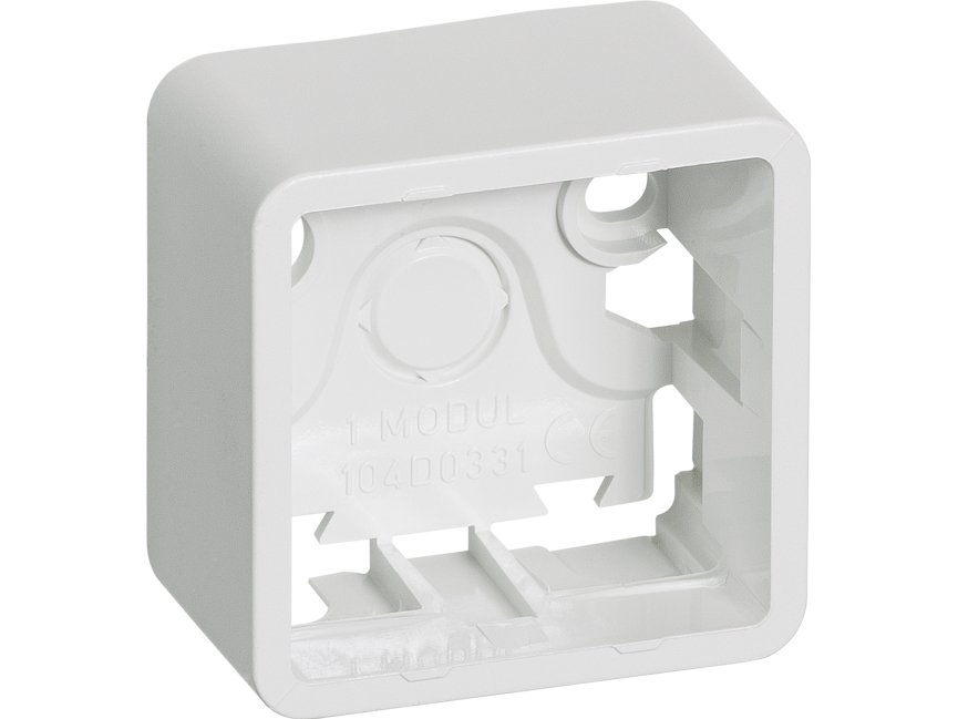 LK Fuga Baseline 50 underlag, 1 modul, hvid