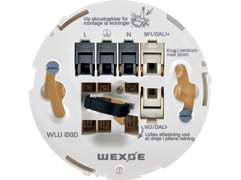 Wexe lampeudtag WLU 80, universal, perlehvid