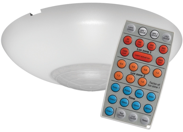Tilstedeværelsessensor Pir - 360Gr 230V til planforsænket Loft 41-400