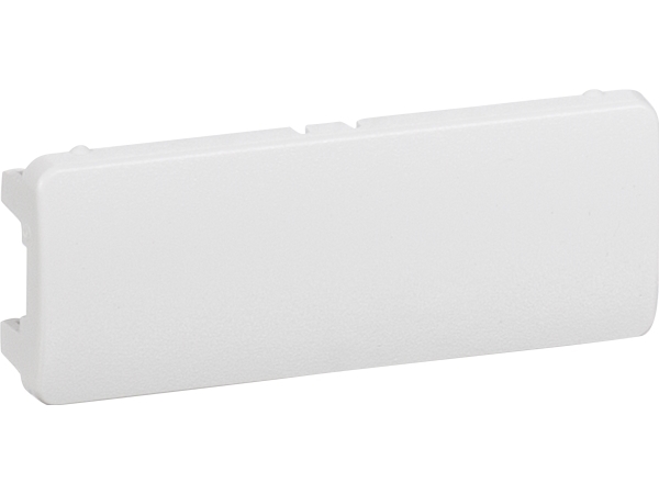 LK FUGA, Tangent til IHC Wireless batteritryk, kombi enheder mfl., hvid samt blank uden tekst/symbol - Lauritz Knudsen