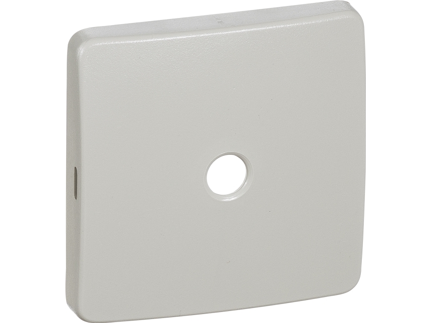 Dæksel til lampeudtag, gammel type 50x50, grå