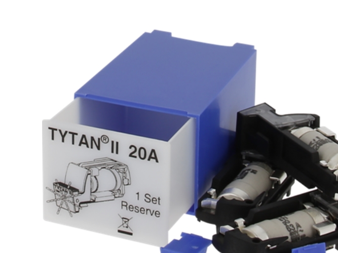 Tytan II magasin komplet 3x20A