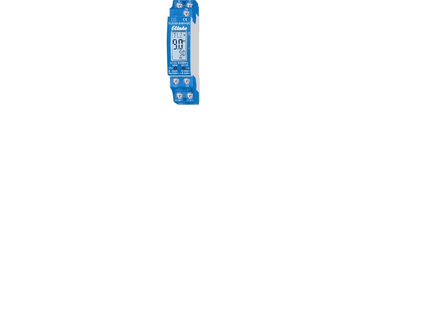 Eltako trappbelysningsbrytare digital 1-pol 16 A 8 V DC/AC–230 V DC/AC (23100800)