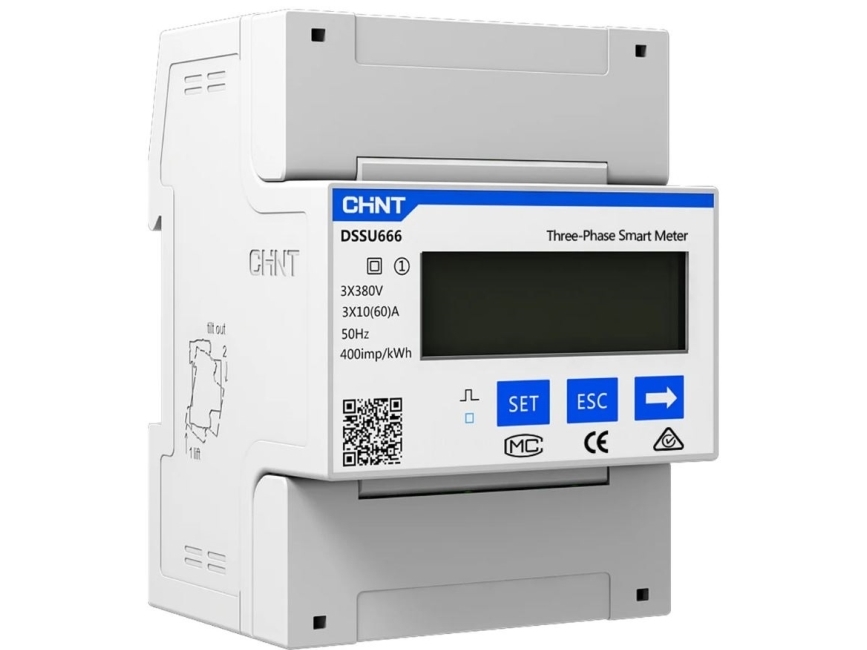 ELIT DTSU666 3x230/400V 5(80)A RS485 4P MID