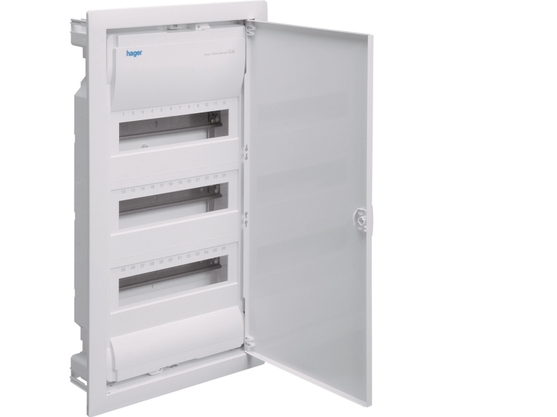Gruppetavle 3R 36M 3x12 modul, indmuring, VU36DKN