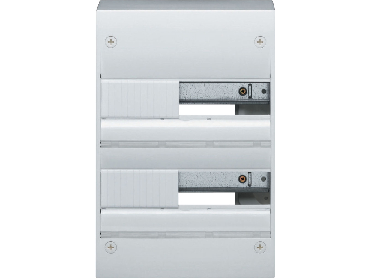 Hager GD213F fordelingstavle 2 x 13 moduler med PE-klemme, IP30