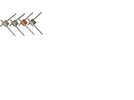 Parallel-/Krydsklemme 249/V2a For 8-10 Mm Tråd Rustfri /Rustrfri Bolt