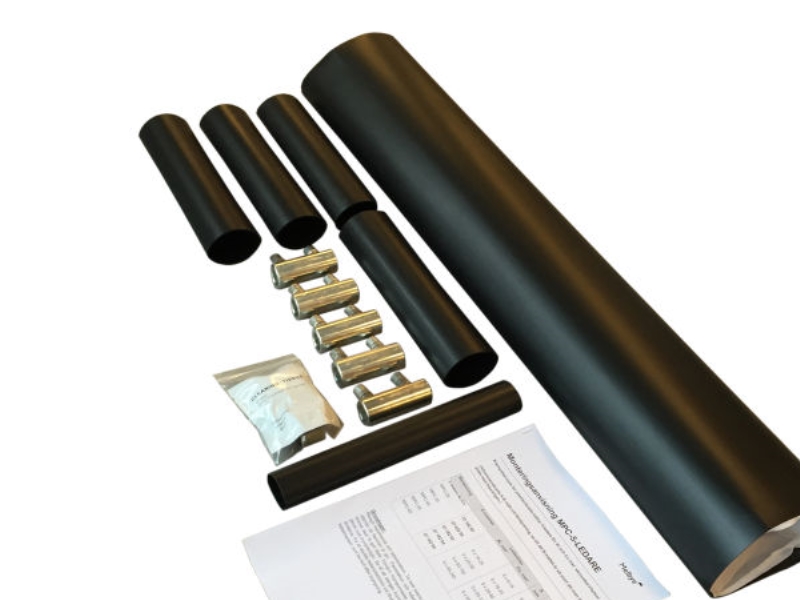 MELBYE Krympemuffesæt med skruemuffe 1 kV 95-240 mm² for 4-leder AL/CU, for (Klasse 5, 240 mm²)