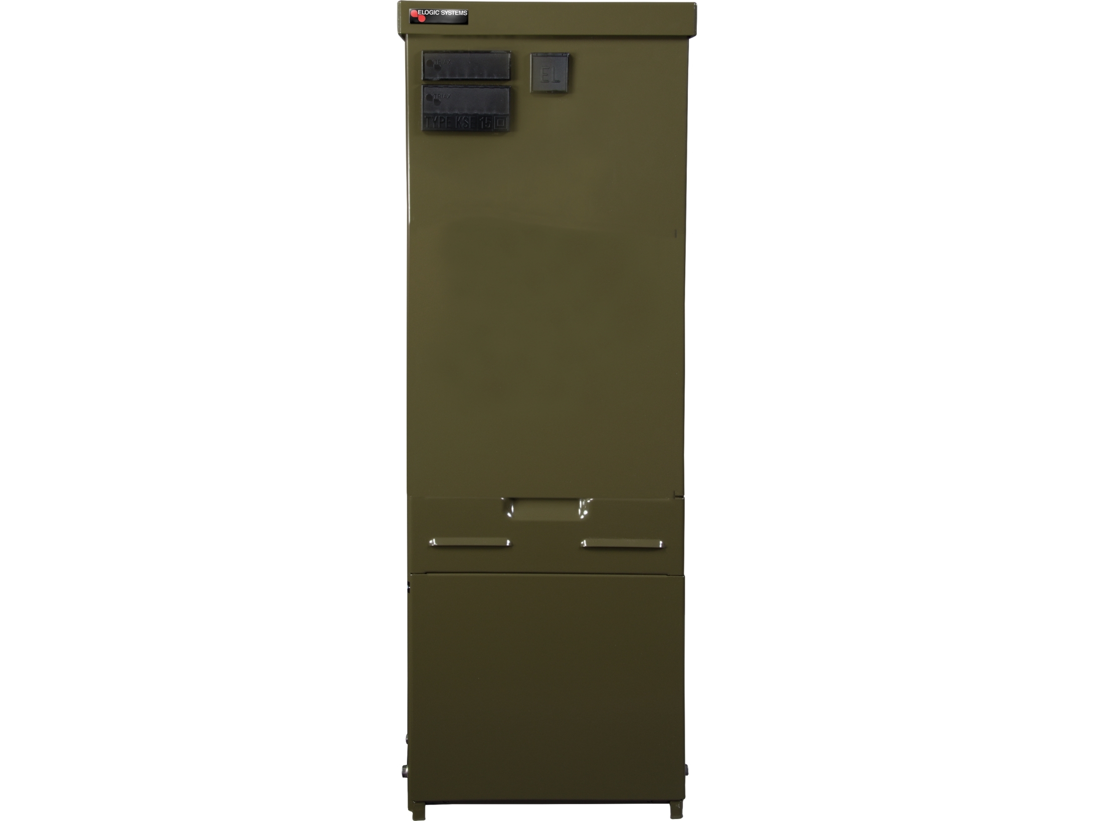 TRIARCA Kabelskab KSEØ 301809 4 leder skinnesystem 630A. Skab HxBxD: 700x396x198mm Stål IP34D grøn
