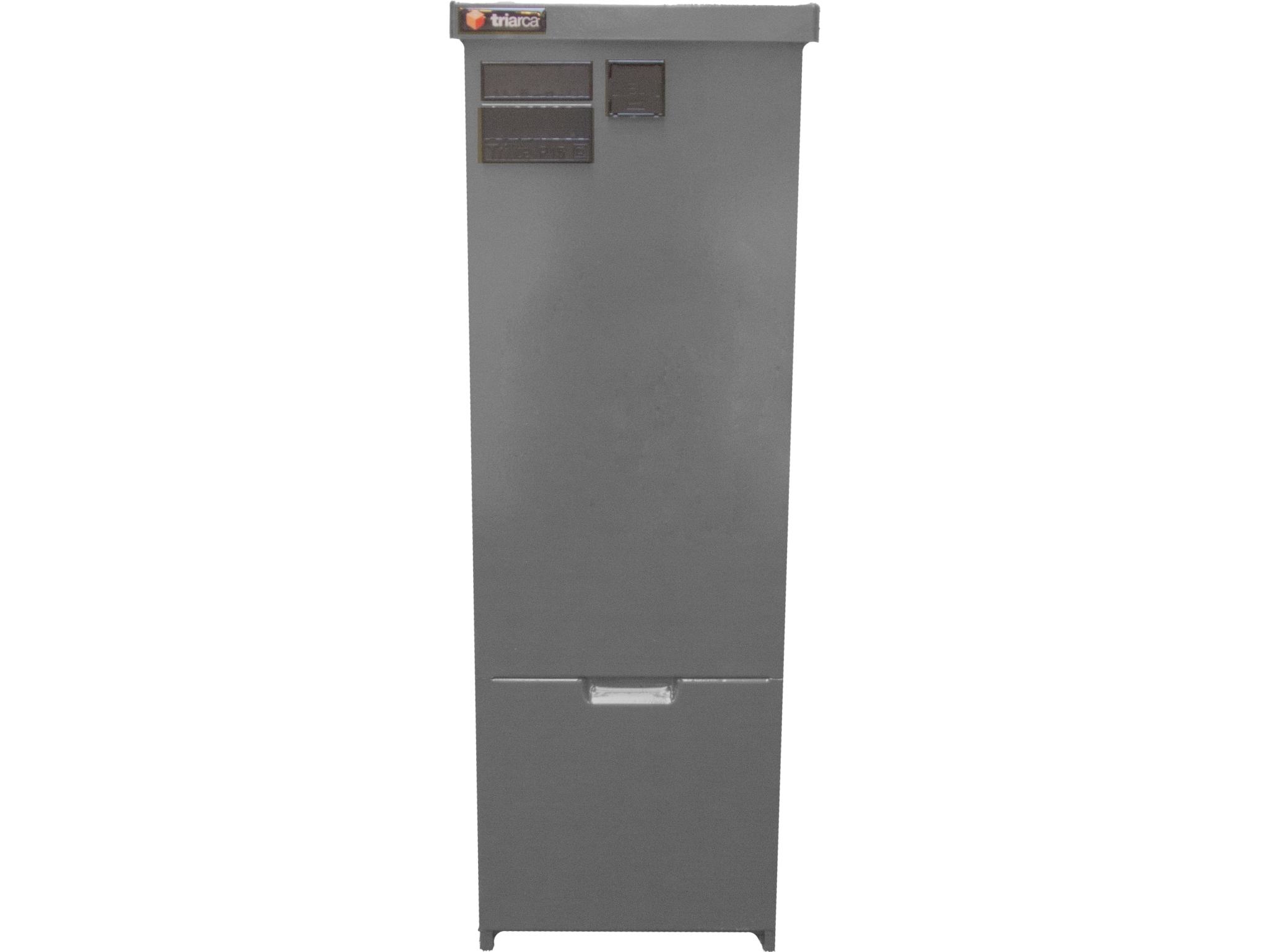 TRIARCA Kabelskab Trilite P15 XL 4 leder skinnesystem 400A HxBxD 850x346x265mm 14,6kg Alu Grå