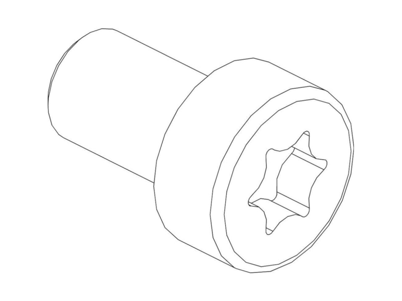 Cylinderskrue torx 3101-0816