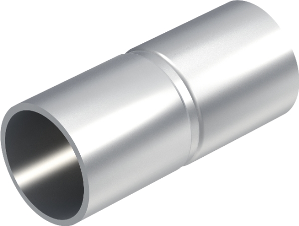 32MM (1 1/4) MUFFE ALUMINIUM IKKE D-MÆRKET L=70MM