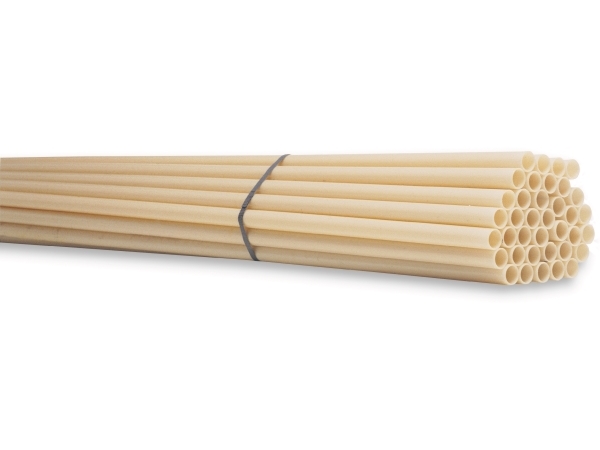 PLASTRØR 20MM (3/4") GUL/HVID 3 METER (Sælges kun i hele længder)