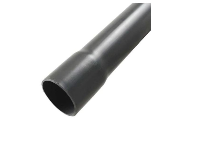 Forlængerrør Ø63mm (m/lim muffe) for indføringsbøjning Ø63mm Længde 2,35m