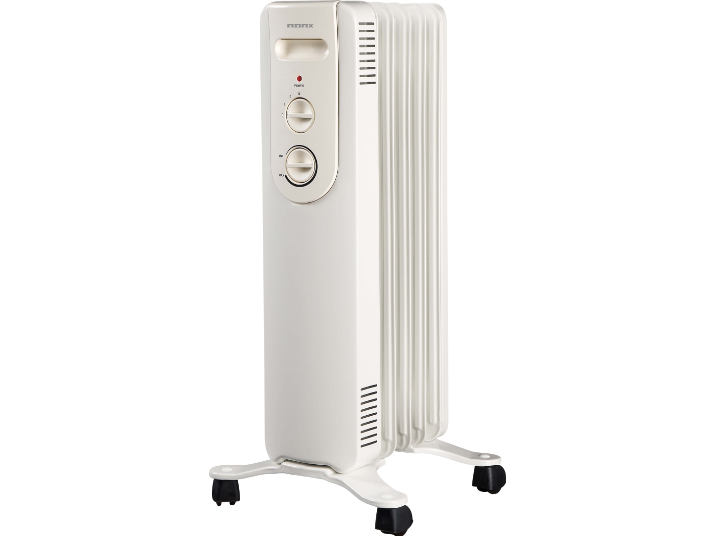 Radiator Oliefyldt NOVA 10 1000W 230V m/stikprop, på hjul