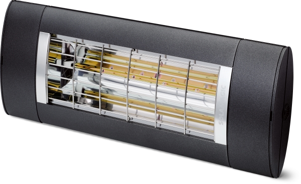 Den infrarøde varmelampe SOLAMAGIC® PREMIUM+ i 2000W er i en klasse for sig i udendørsvarme, og kan varme hele 17 m².