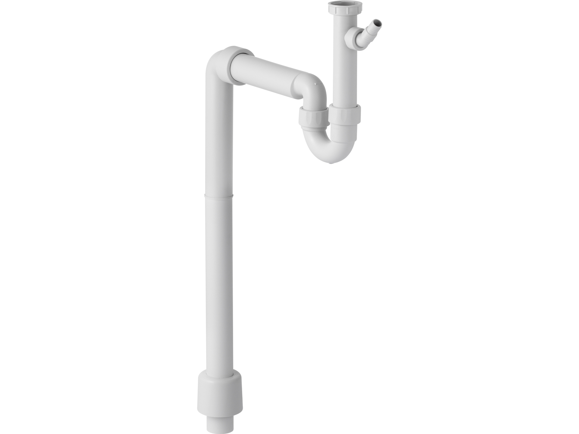 GEBERIT køkkenvandlås universal 50 mm - 1.1/2'' med slangestuds