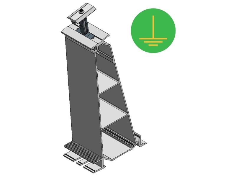Van der Valk - Aluminium bag fod ValkPro+ P10° mellem stykke