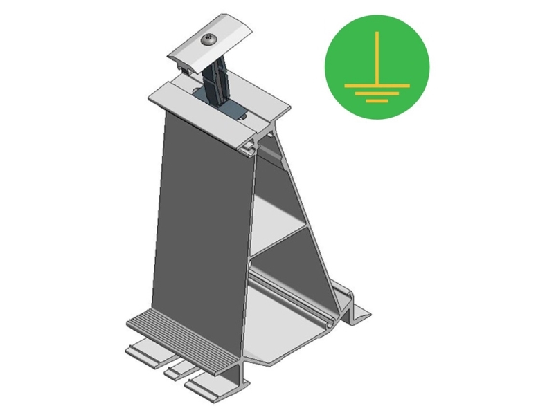 Van der Valk - Aluminium bag fod ValkPro+ L10° mellem stykke