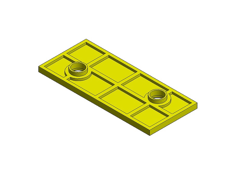 Van der Valk - Kunststof påfyldningsplade for 3mm Smartline tagkrog