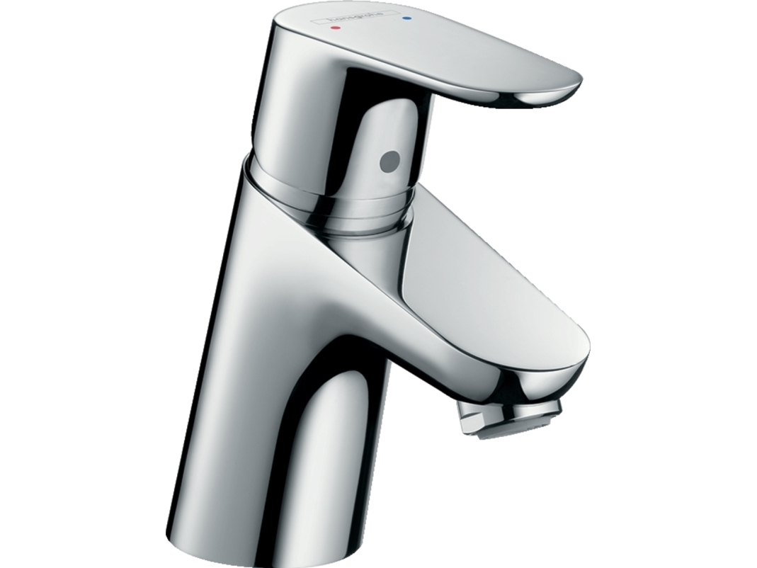 Hansgrohe Focus 1-grebs håndvaskarmatur uden løft-op krom
