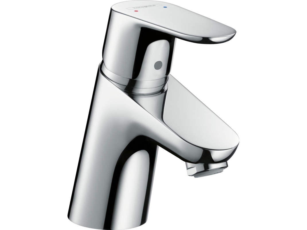 Hansgrohe Focus1-grebs håndvaskarmatur 70 med løft-op bundventil