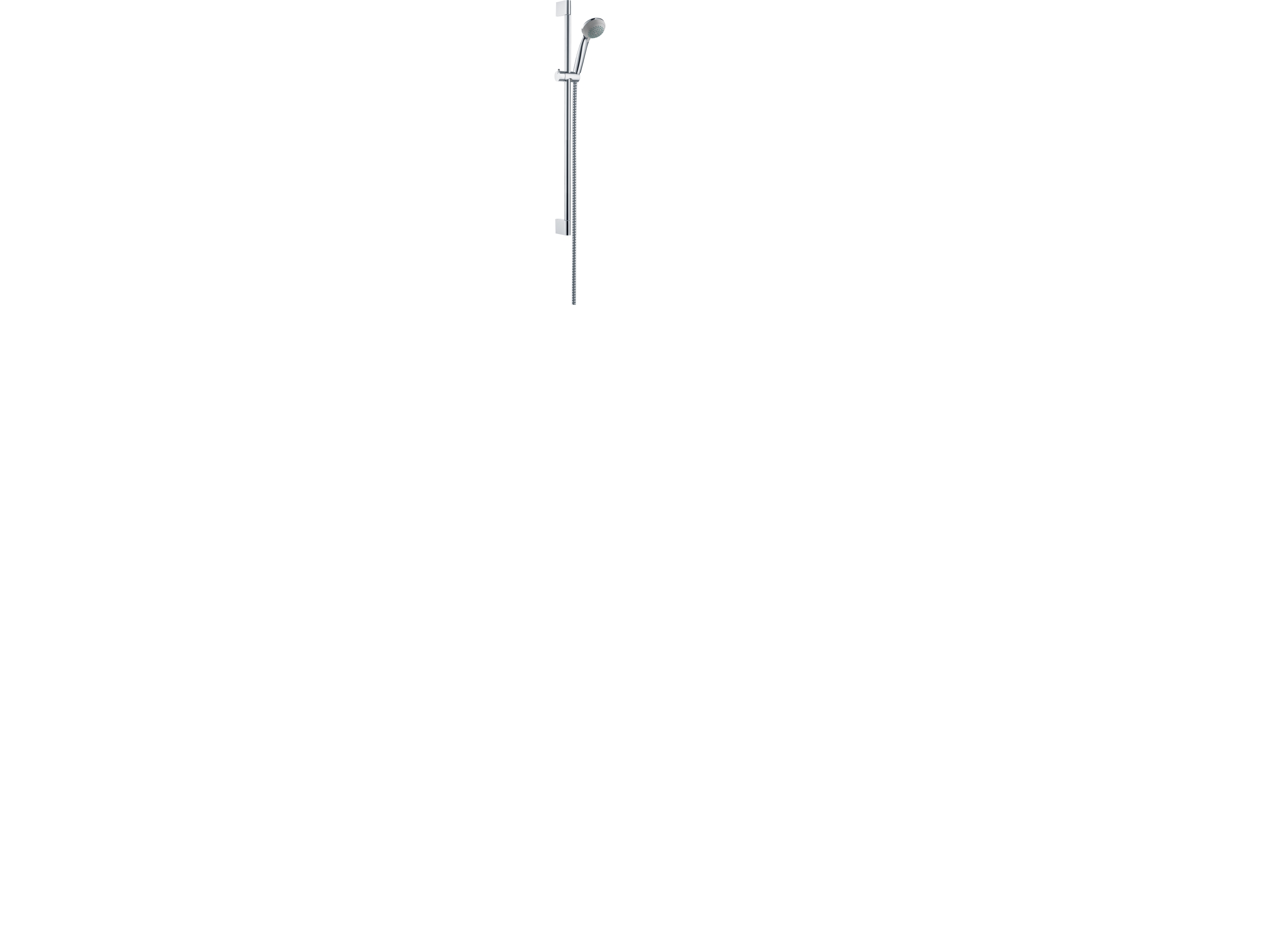 Hansgrohe Crometta 85 brusesæt, 65 cm, 1 stråletype, krom