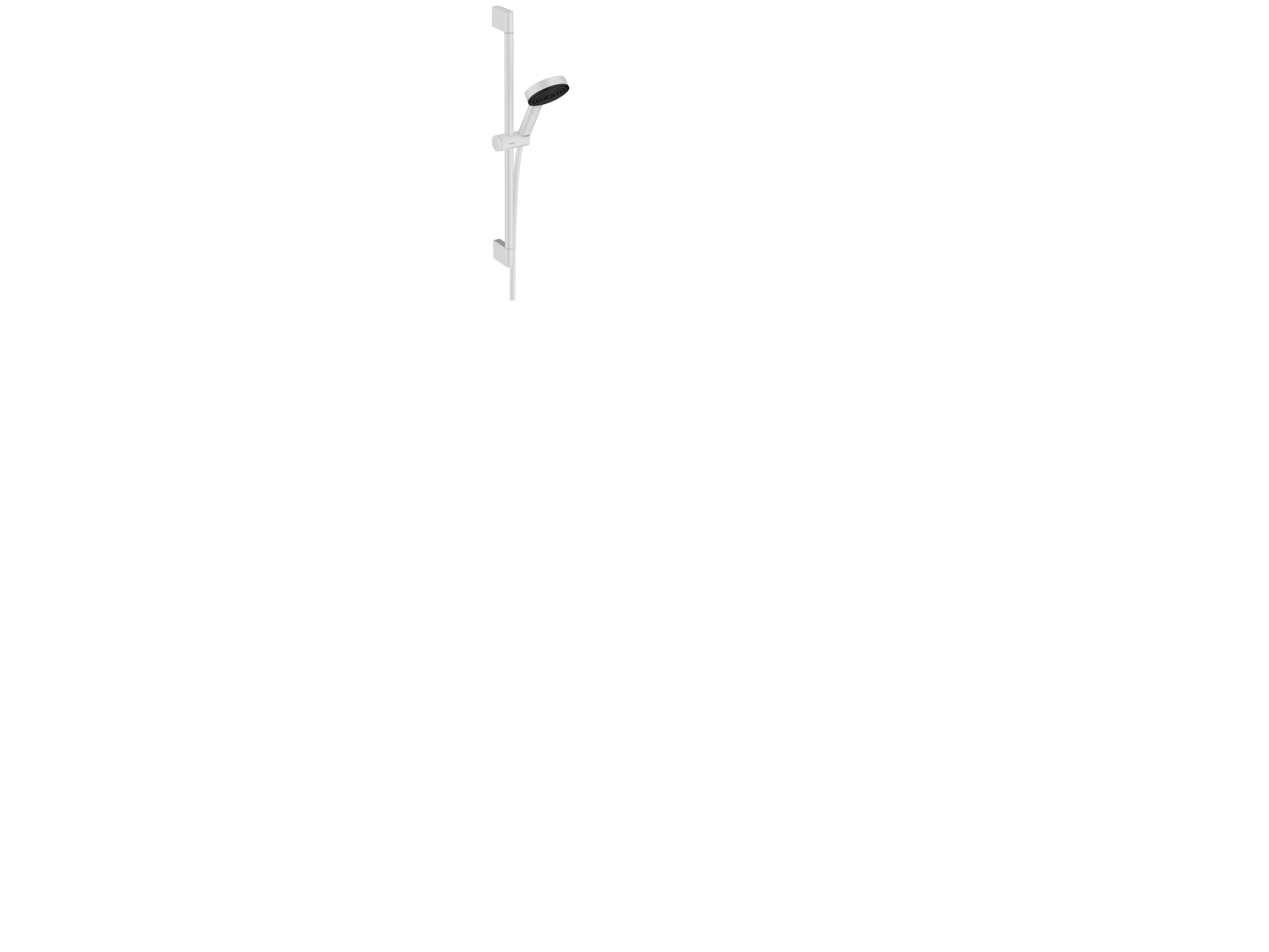 hansGrohe Pulsify Select S Brusersæt 105 3jet Relaxation med bruserstang 65 cm, mat hvid