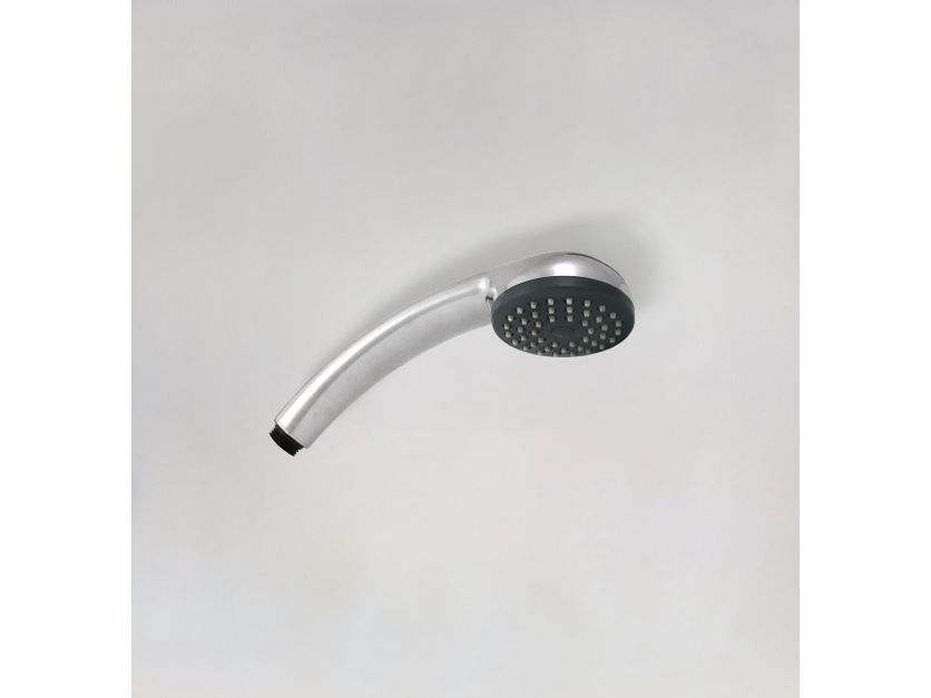 Power mono håndbruser krom med grå easy clean knupper