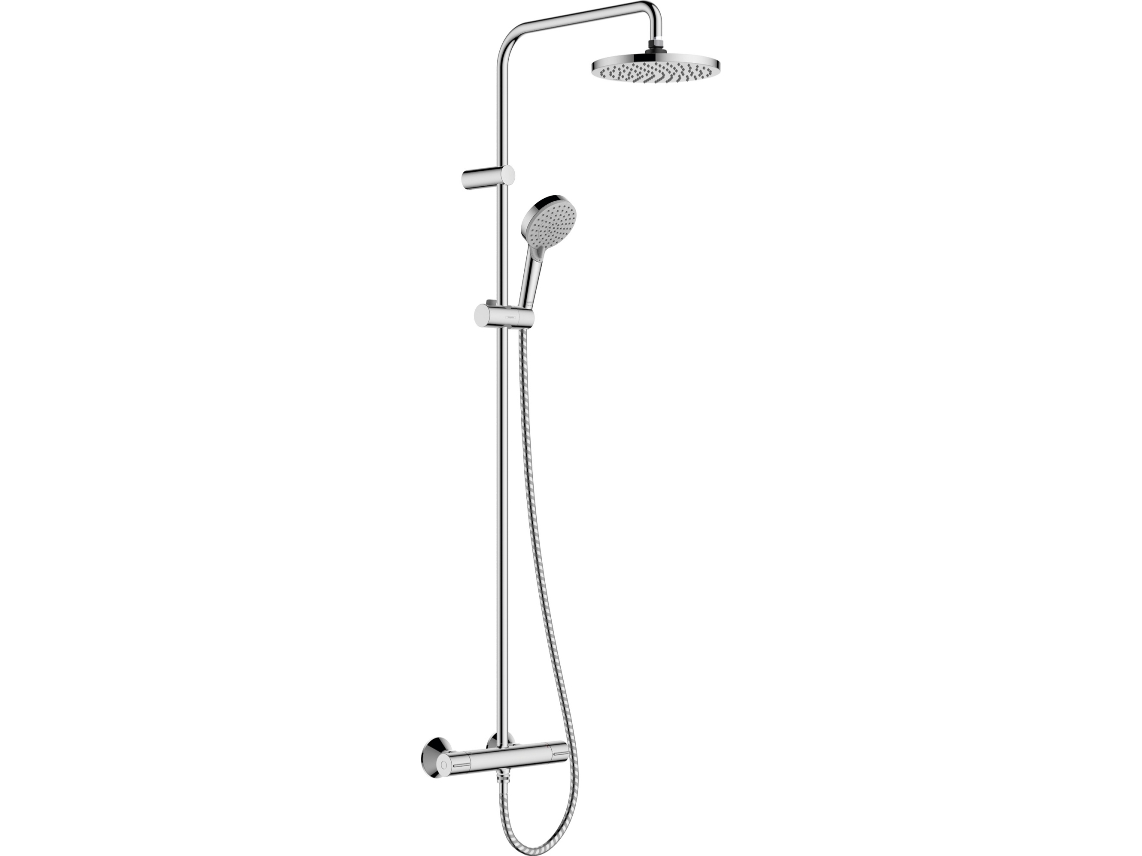 HansGrohe Vernis Blend Showerpipe 200 1jet brusesystem med termostat og Ø205 mm hovedbruser