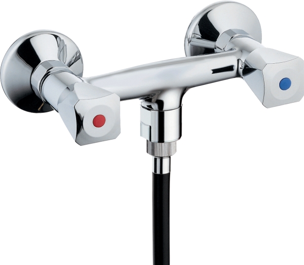 Børma Standard Brusearmatur krom 2-grebs