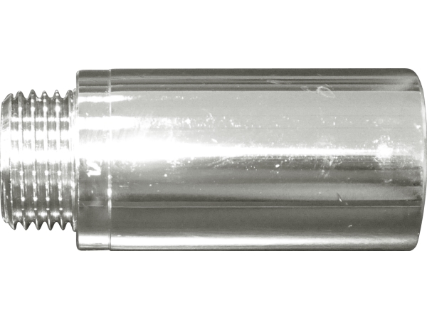 Haneforlænger 1/2'' x 15 mm, muffe/nippel, krom