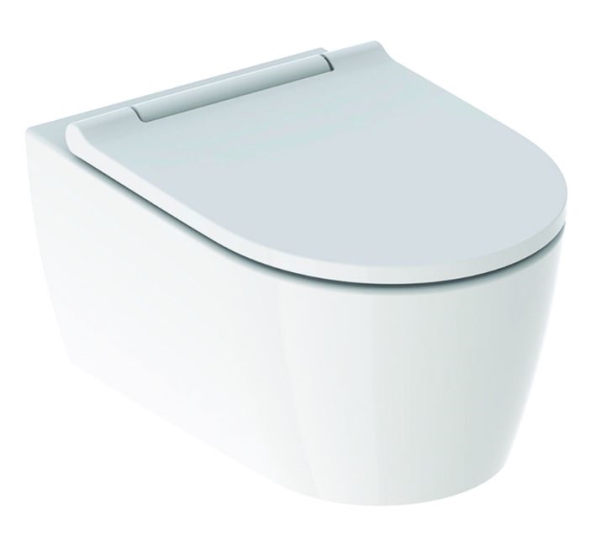 Geberit One hængeskål m/sæde 370 x 343 x 540 mm porcelæn/KeraTect SÆDE MED QUICK RELEASE & SOFTCLOSE