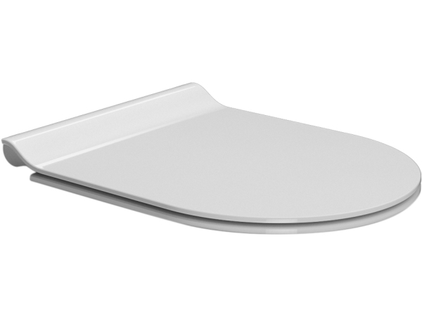 GSI Kube X Slim toiletsæde med Soft Close og Quick Release og produceret i antibakteriel materiale