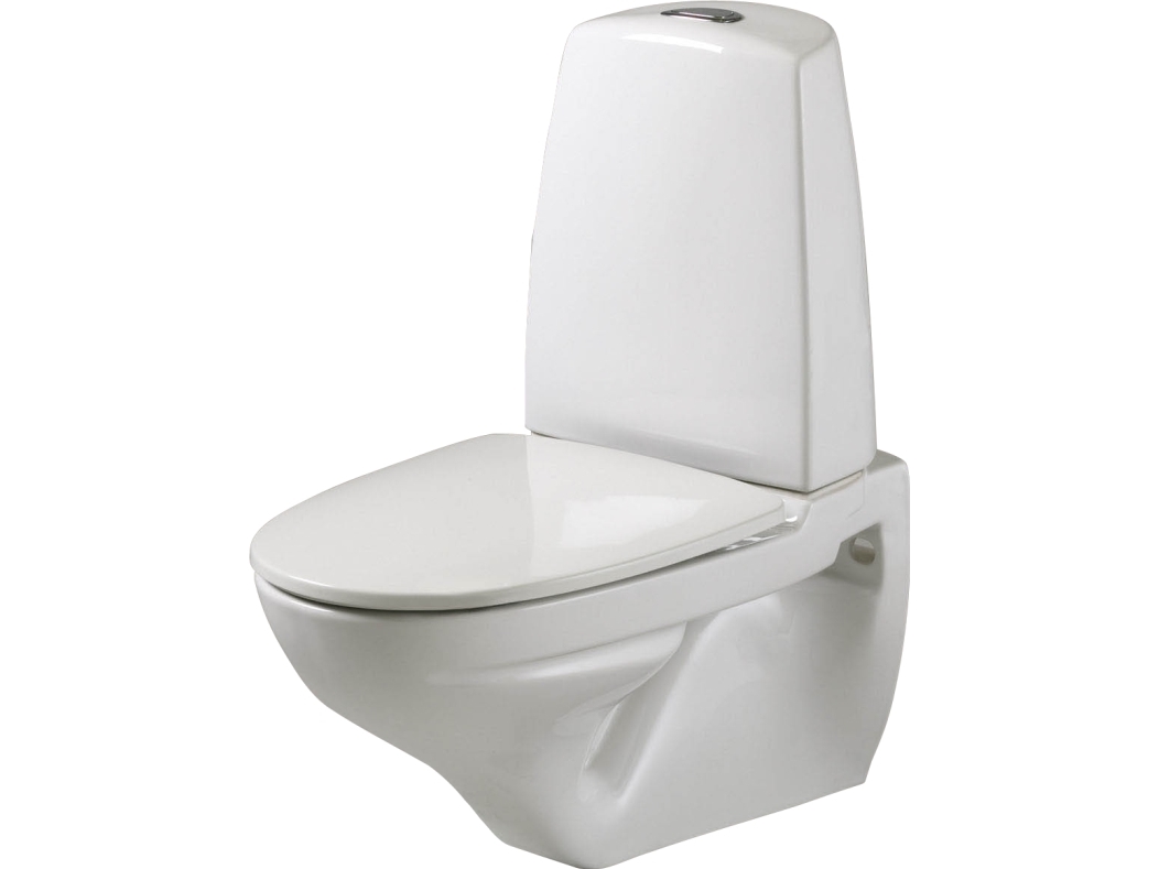 Sign hængetoilet til udskiftning hvid