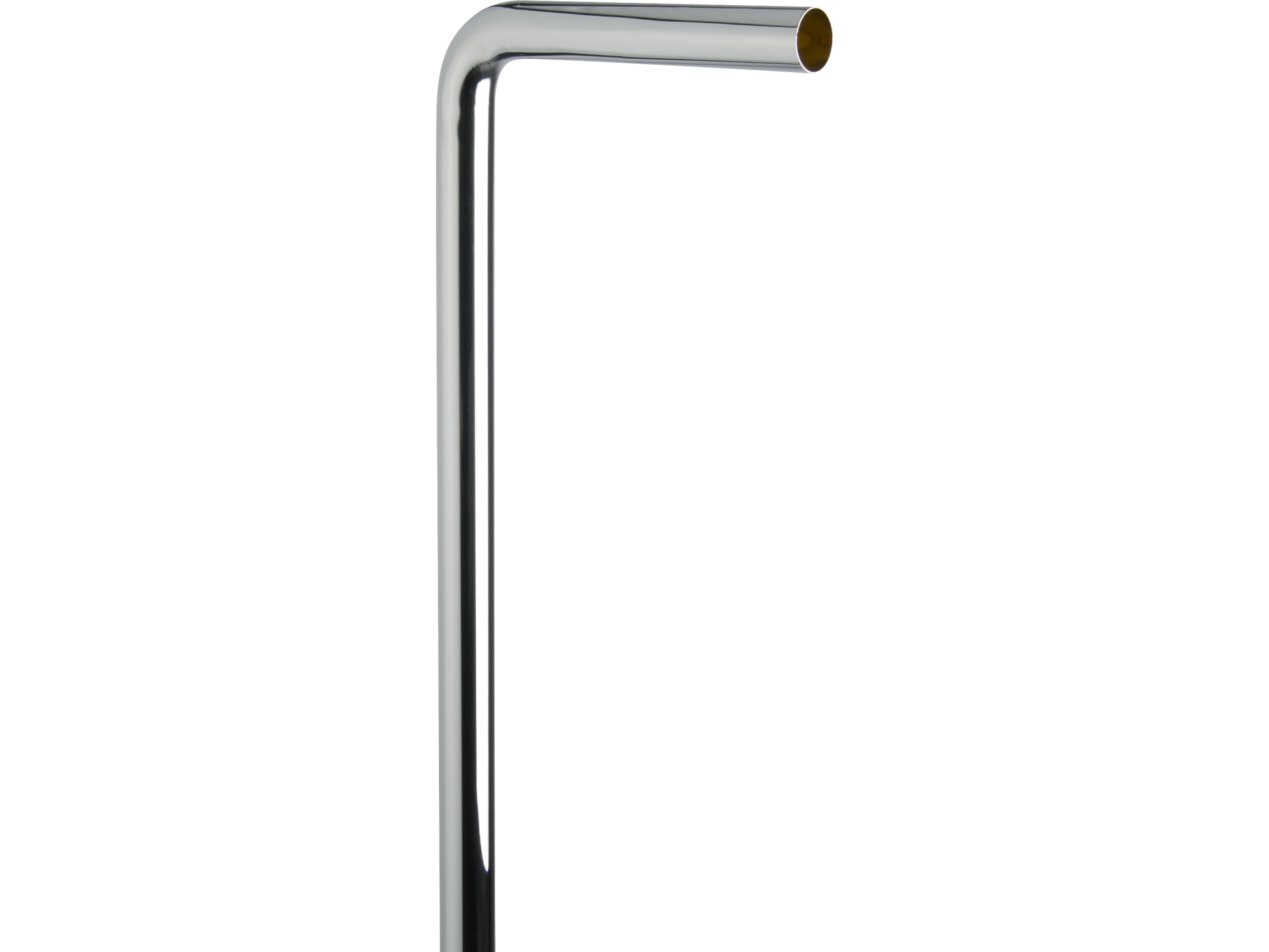 FIX-PRO Forkromet afløbsrør i 90 grader 32 mm 220 x 680 mm