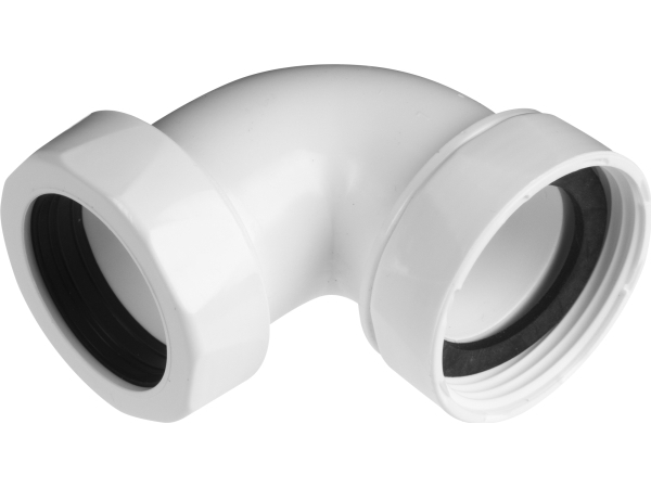 FIX-PRO Hvid afløbsvinkel 1 1/4 x 32 mm