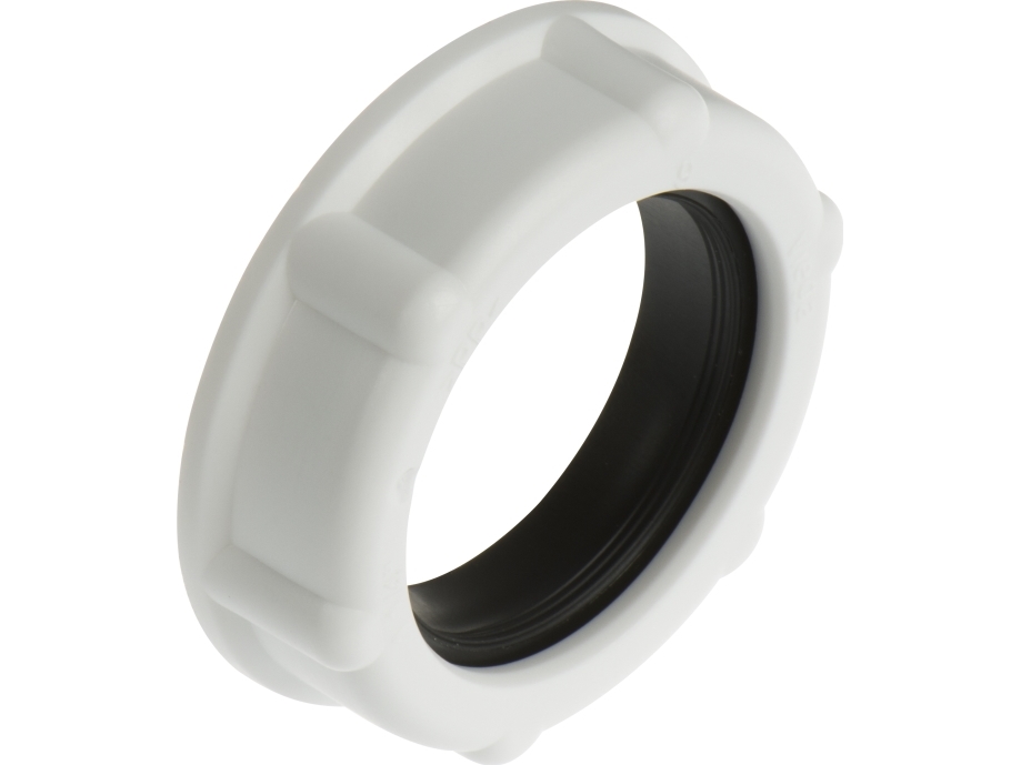 FIX-PRO Hvid omløber med pakning 32mm x 1 1/4